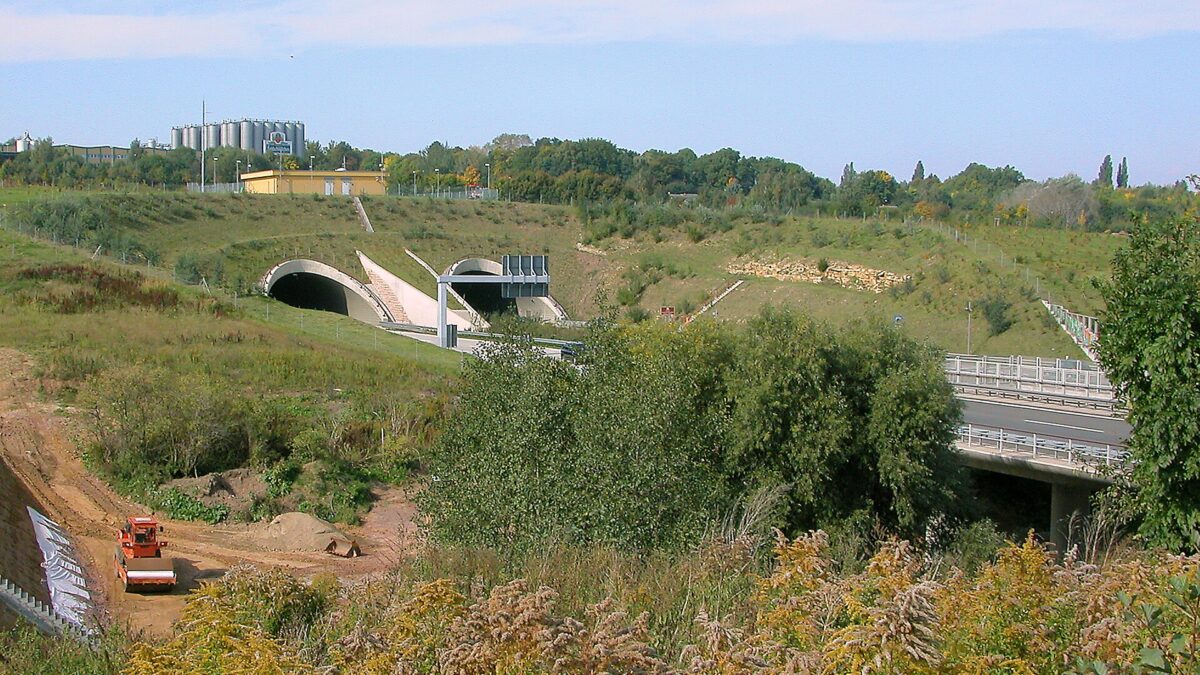 A17: Tunnelkette bei Dresden fünf Nächte lang gesperrt