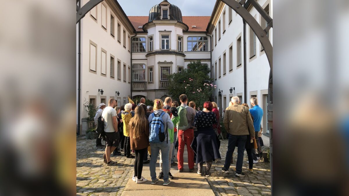 Stadtführung sucht die Spuren vor dem Brand von 1813