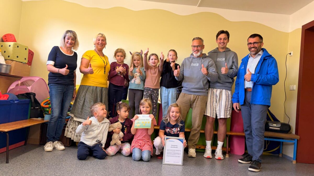 Erste Sportliche Kita im Kreis Görlitz steht in Seifhennersdorf