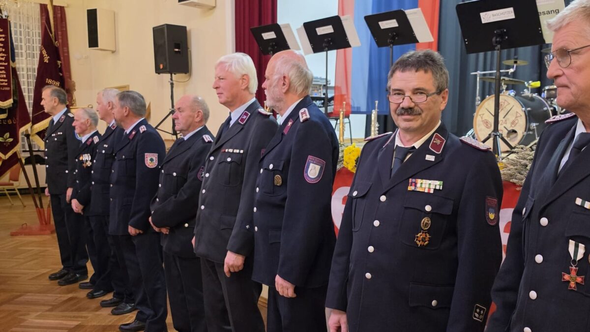 223 Ehrenzeichen für Feuerwehrleute in Pulsnitz verliehen