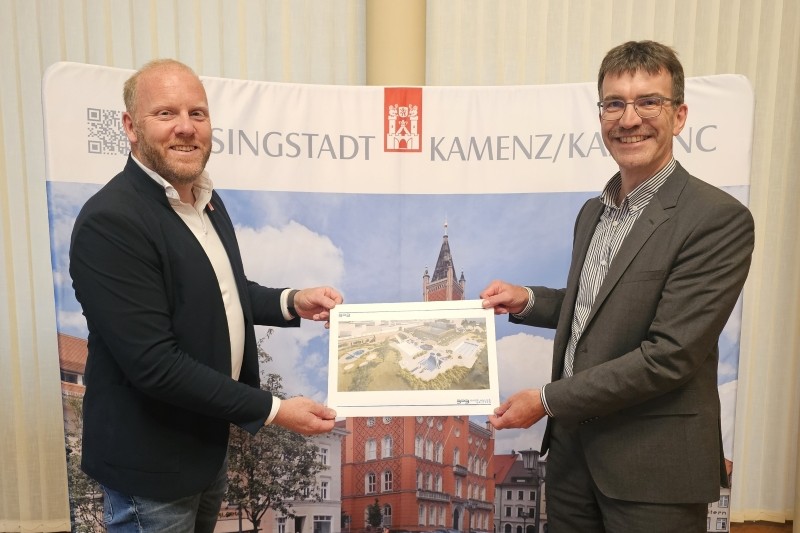 Kamenz beschließt die Entwurfsplanung für das neue Hallenbad