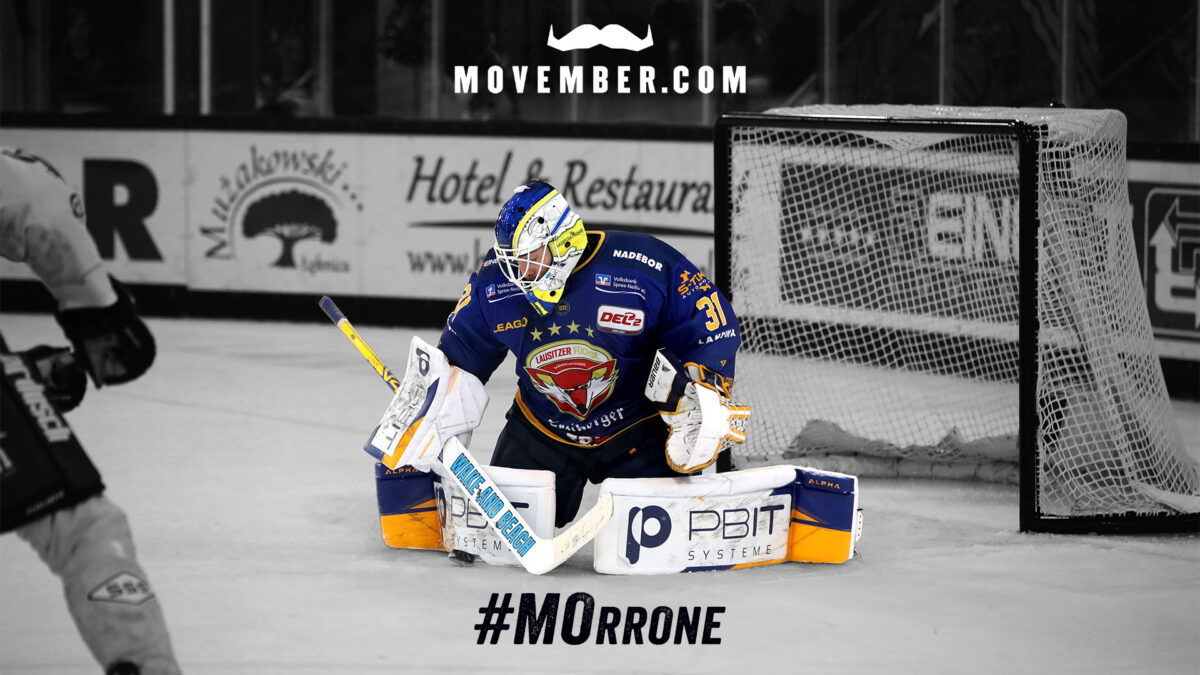 Füchse-Torhüter Morrone spendet im November für jeden Save