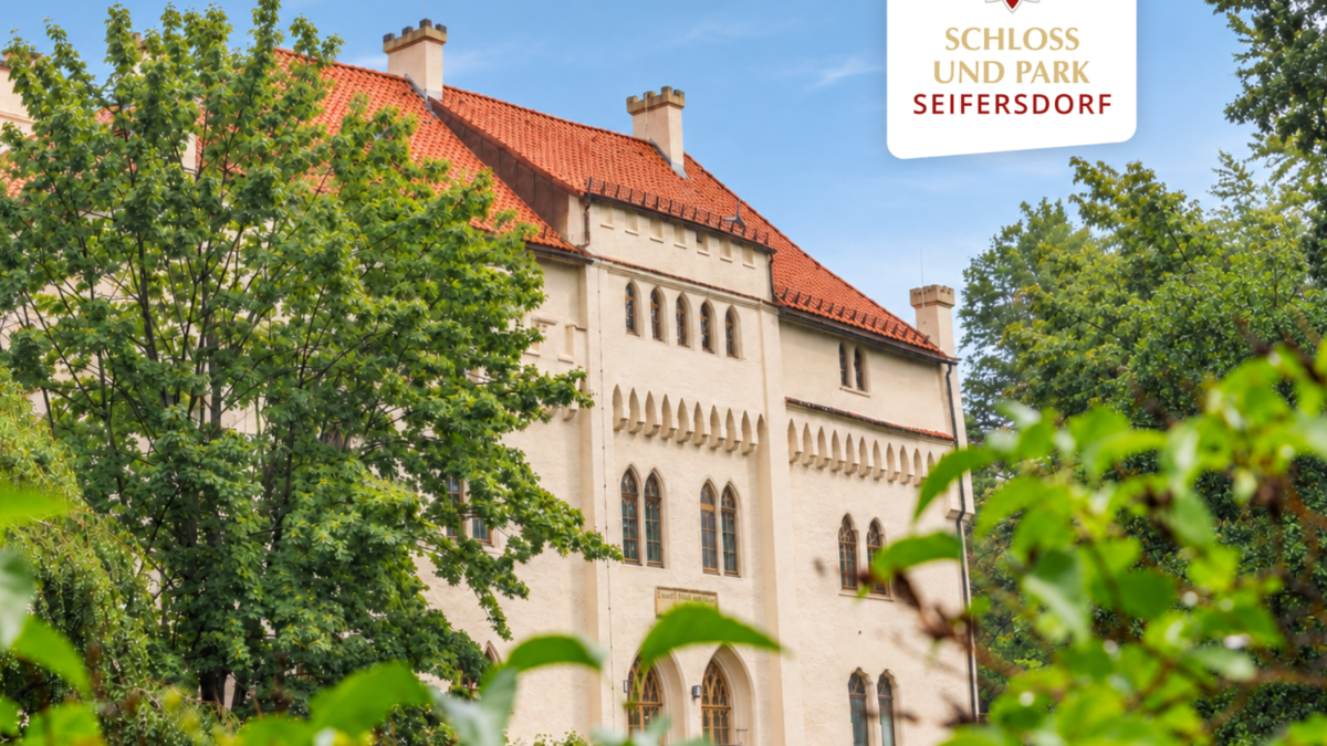 Schloss Seifersdorf bekommt ein neues Erscheinungsbild